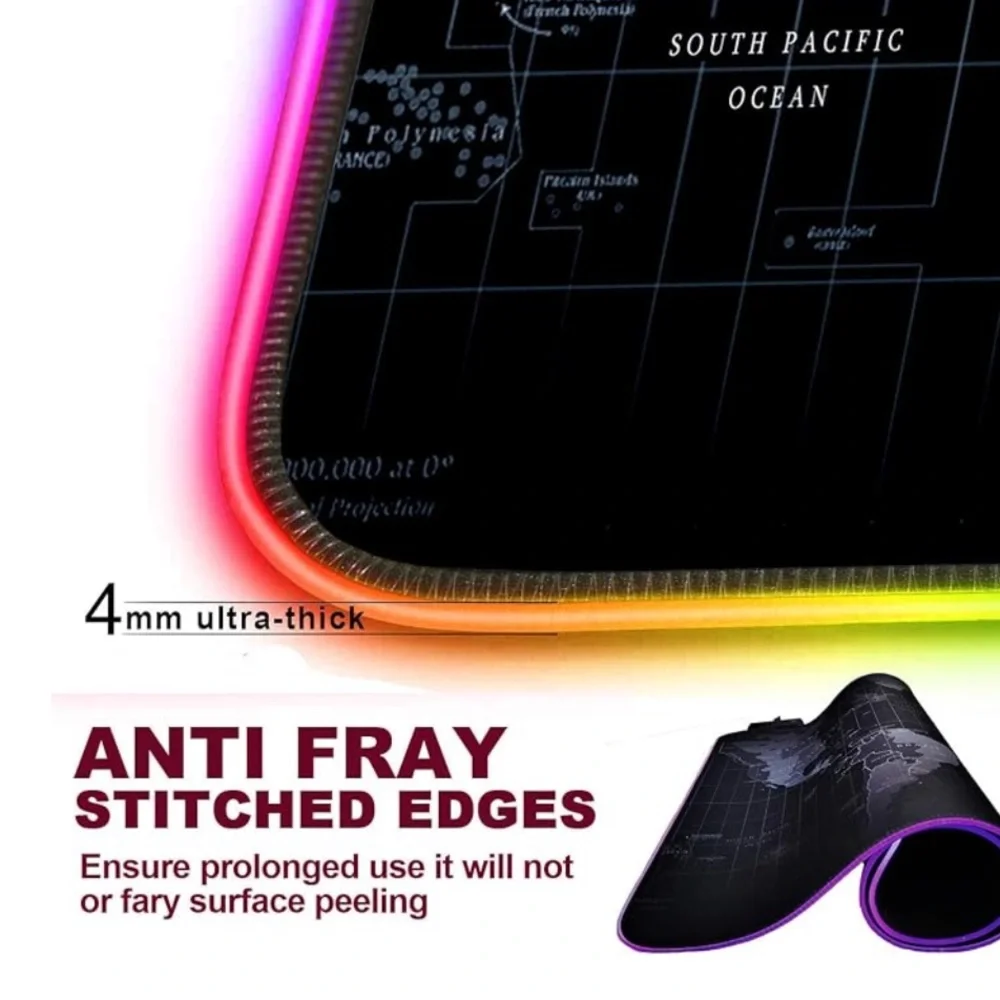 NEW Extended RGB Gaming Mouse Pad Extra Large Gaming Mouse Pad 4 Gamers 31.5x15